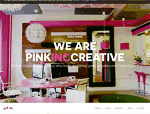 Tablet Screenshot of pinkincweb.co.uk